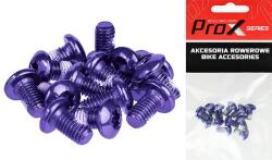 Prox Féktárcsa csavarok Prox lila M5x10mm (12 db) (C-UH-T-0086)