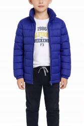 Tommy Hilfiger Sötétkék Steppelt Kabát Zsebekkel 176 I3A