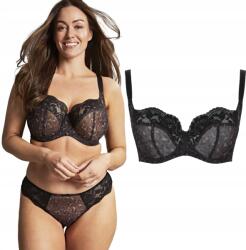 Panache Nina Balcony Bra Black Leopard melltartó 65H 30FF (30FF 10941 BLK LEOP)