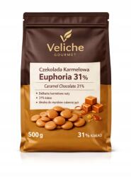 Veliche Euphoria Karamell csokoládé 31% 500 g bársonyos csokoládé (2000996118459)