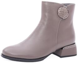 Epica Botine dama din piele naturala, Epica 1JI90038C 14-N, gri