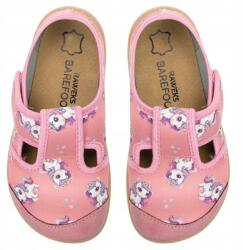 Raweks Barefoot Papucs óvodába Raweks Unicorn rózsaszín 26 16, 5 cm méret
