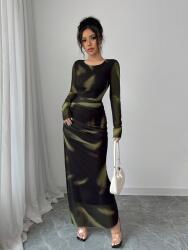 Shein Hosszú Ruha Fodros Klasszikus 40/42 1LA (sz25031871223112522-L)