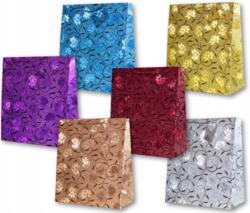  Aranyozott csillámos dísztasak PL-6 közepes mix (ATE-8D3B-536752)