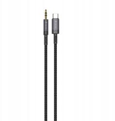 DEVIA Kábel Devia EC620 minijack (3, 5 mm) Usb Type-C 1 m (6942297111943)