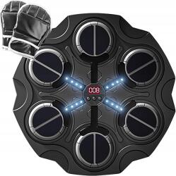  Boksz edző gyerekeknek Bluetooth - 6 LED-es számlap számláló kesztyű