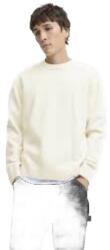 JACK & JONES Jack Jones Krémszínű Sima Férfi Pulóver Kerek Nyakkivágással M Jpa