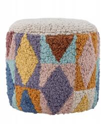 Bloomingville Miaki puff szürke többszínű One size Bloomingville (82062384)