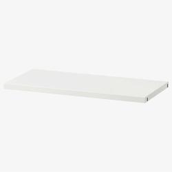 IKEA Bútor kiegészítők, kiegészítő polc Konstruera, fehér, 60x30x2 cm (804.367.86.K)