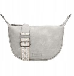 Beagles női crossbody táska Malaga világos szürke (22138-LGY)