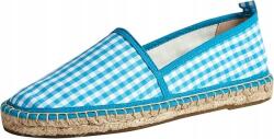  Talamantra Női Espadrilles Organikus Pamutból, Kék, 40 EU-s méret