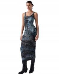 Shein Hosszú Ruha Vállpántokkal Casual Mintával 36 1EF