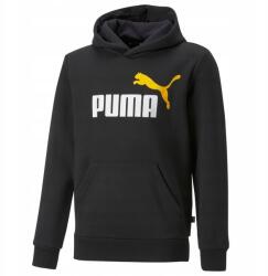 PUMA Gyerek pulóver Puma Ess+ 2 Col Big Logo Hoodie Fl B Puma Bla 110 (586987-54)
