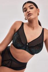 Alles Moon M Bralette melltartó Smaragdzöld-fekete 70D