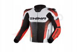 Shima Bőrkabát Shima Str 2.0 piros fluo méret 50