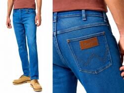 Wrangler Greensboro kék férfi egyenes farmer nadrág Azure W38 L34 (112358222)