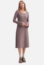 BeWear Elegáns Női Ruha Ruha V-nyakkal, Világos 36 S (B308 KAKAO S)