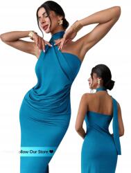  Ruha MIDI Egyenes Nyakpánttal Kék L 1LA* L 1LA (sz25042973340487935-L)