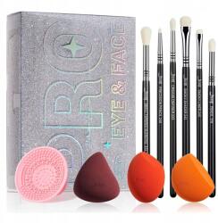 Jessup Beauty Kit Ecset és szivacs szett doboz t504 10db