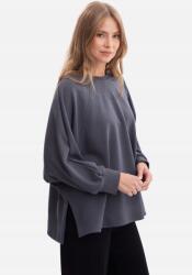 BeWear Női Oversize Pamut Melegítőfelső Kivágásokkal Szürke 36/38 S/m (B306 STALOWY S/M)