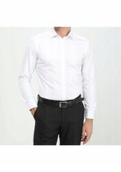 Sima Fehér Klasszikus Férfi Hosszú Ujjú Ing M 5IA (TYCLCN7WLN169265142247291/BEYAZ)