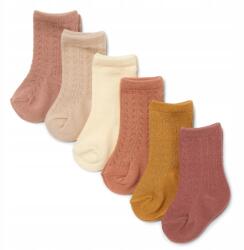  Zokni 6 Pak Pointelle sahara shades Többszínű 15 Konges Slojd (KS2267)