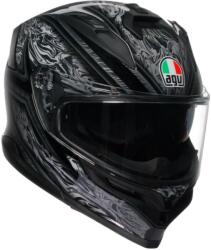 AGV Cască K7 MPLK DAMASCUS BLACK/SILVER