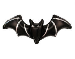 Halloween Denevér Silver fólia lufi 98 cm (MLG428497)