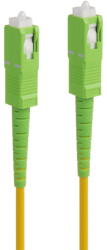 Maclean Cablu fibra optica SC/APC-SC/APC, monomod, simplex, G657A2, 3m (MCTV-433)
