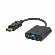 SAVIO CL-90 video cable adapter 0.2 m DisplayPort VGA (D-Sub) Black (CL-90)
