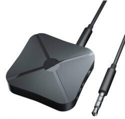 Techstar Transmitator si Receptor Audio Techstar® KN319, Bluetooth 4.2, Wireless, 2in1, Real Stereo, Adaptor TV, 3.5mm (SKU1021)