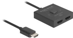 Delock Comutator HDMI bidirectional Delock 18901 2 la 1 8K cablu 50 cm negru (18901)
