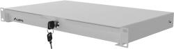 Lanberg 19" Drawer 1U/483x270 mm max load capacity up to 30 kg assembly, Grey (AK-2002-S)