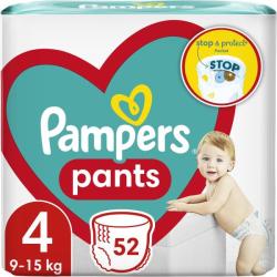 Pampers Pants 4 Maxi 9-15 kg 52 pcs