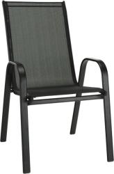 Mobikon Scaun gri negru Aldera 54x72x96 cm (32738)