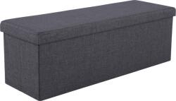 Mobikon Bancuta pliabila material gri Umina 114x38x38 cm (14574)
