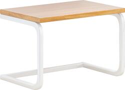 Mobikon Raft polita mdf natur metal alb Aveno 57x38x38 cm (18185) Raft