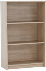 Mobikon Biblioteca mdf stejar sonoma Johan 72.5x33.8x115.5 cm (17760) Biblioteca