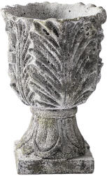 Clayre & Eef Ghiveci flori piatra gri 16x24 cm (64883)