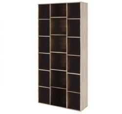 Mobikon Biblioteca pal natur stejar sonoma Dunaj 90x32x190.8 cm (14316) Biblioteca
