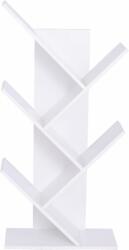 Mobikon Biblioteca mdf alb Baki 43x20x86.4 cm (15595) Biblioteca