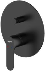 Hagser Norla kád és zuhany csaptelep süllyesztett fekete HGR22000034 (HGR22000034)