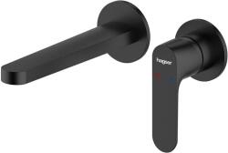 Hagser Norla mosdócsaptelep süllyesztett fekete HGR22000032 (HGR22000032)