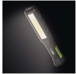 EMOS COB LED+LED újratölthető zseblámpa P4544, 800 lm, 2000 mAh, zöld, fekete, IP54, EMOS, P4544 (P4544)