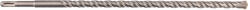 GRAPHITE Burghiu pentru beton SDS Plus cu varf dublu din carbid 14 x 410 mm 56T136 (56T136) Burghiu