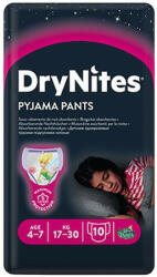 Huggies DryNites Girl 4-7 years 17-30 kg 10 pcs