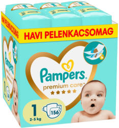Pampers Premium Care 1 2-5 kg 156 pcs