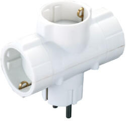 Bachmann Priza/prelungitor Bachmann Multistecker 3x Schuko, Alb (BM-349.202)