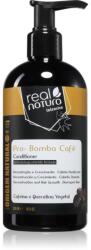 Real Natura Pro - Bomba Café balsam pentru păr uscat și fragil 300 ml