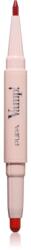 PUPA Vamp! Creamy Duo ruj și creion pentru conturul buzelor 2 in 1 culoare 010 True Red 0.8 g